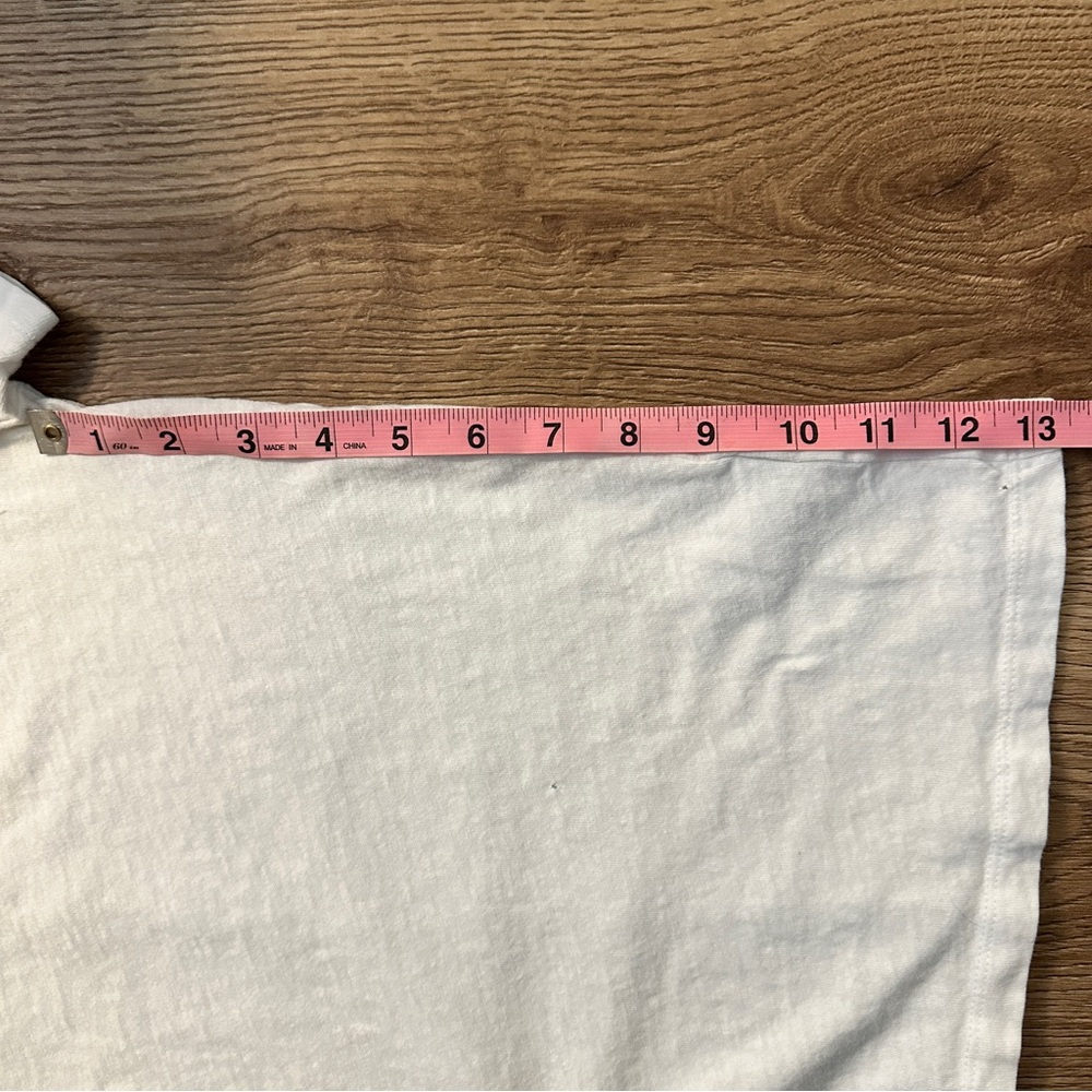 J. Crew Women’s Girlfriend Short-Sleeve Crewneck Tee White in Size XXS EUC - Picture 8 of 12